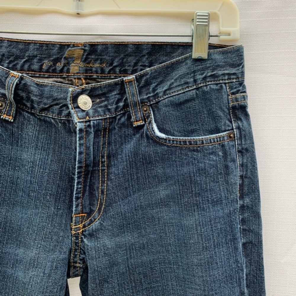 7 For All Mankind Blue Jeans Denim Women 28. E11 - Picture 8 of 8